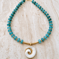 Ocean Spiral Necklace
