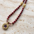 Nine of Pentacles Necklace
